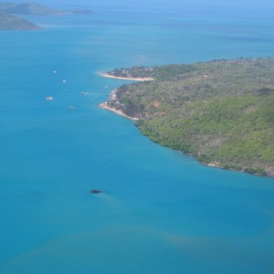 Gialug Island - Aerial view