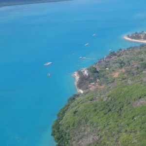 Gialug Island - Aerial view
