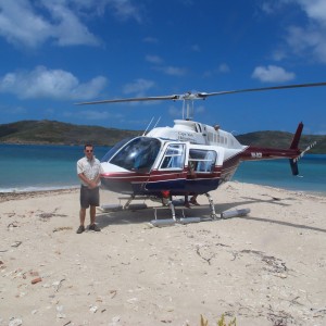 Cherepo Island - Helicopter