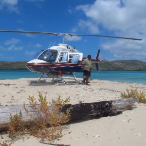 Cherepo Island - Helicopter
