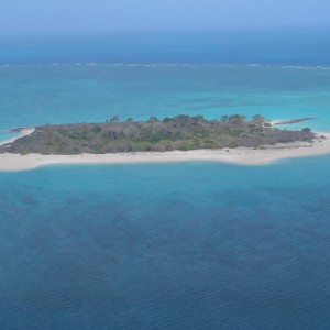 Dugong Island - Aerial view