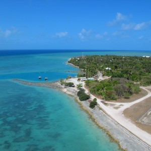 Warraber Island - Aerial view